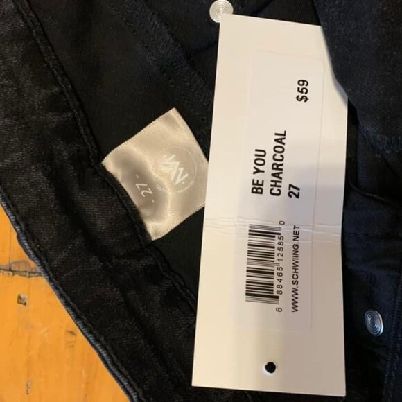 Women jeans Be you Charcoal by Schwiing - Picture 3 of 3